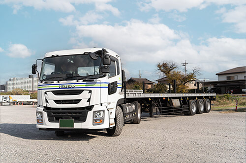 トレーラー平ボディ